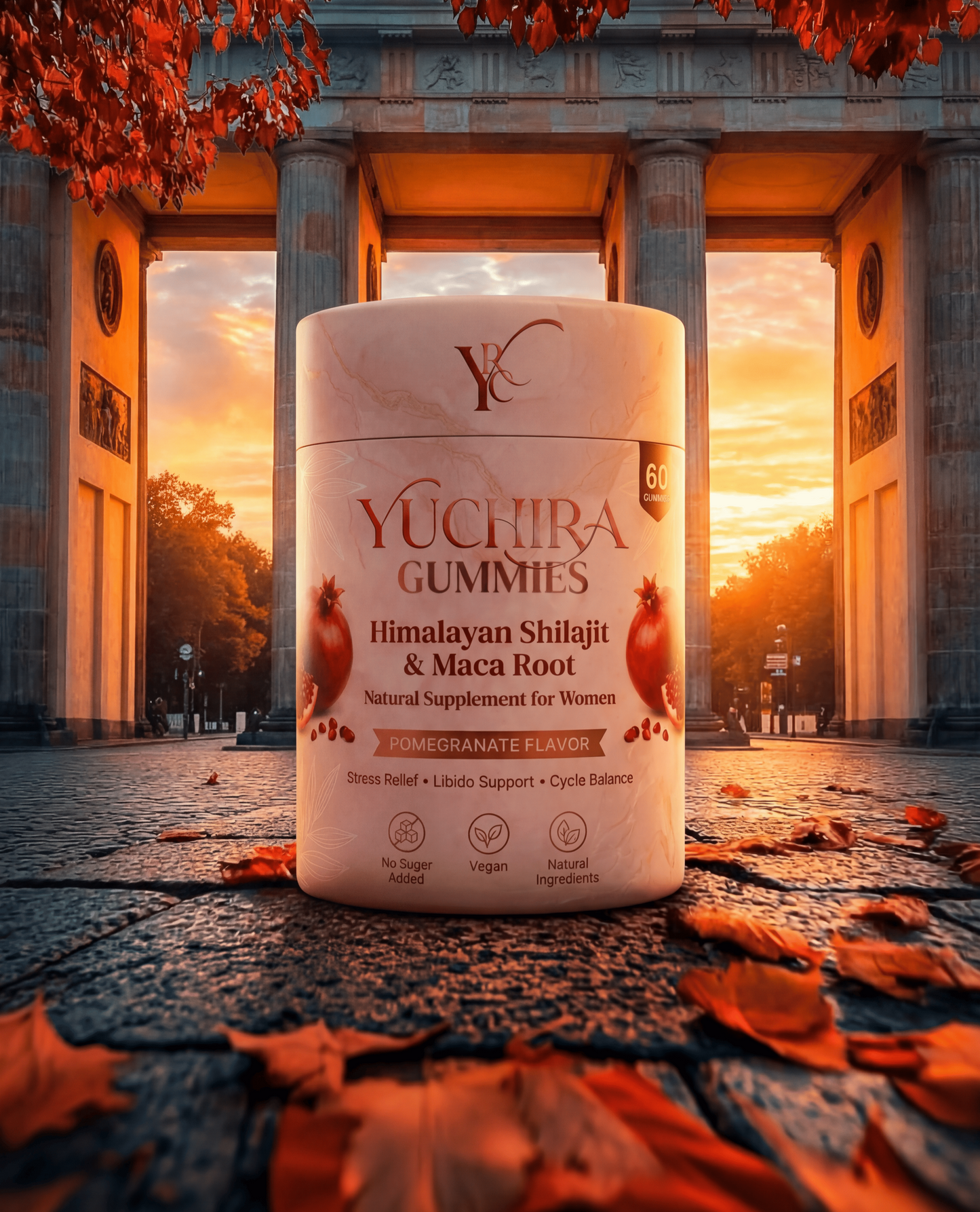 YUCHIRA Gummies – Himalayan Shilajit & Maca Root for Women