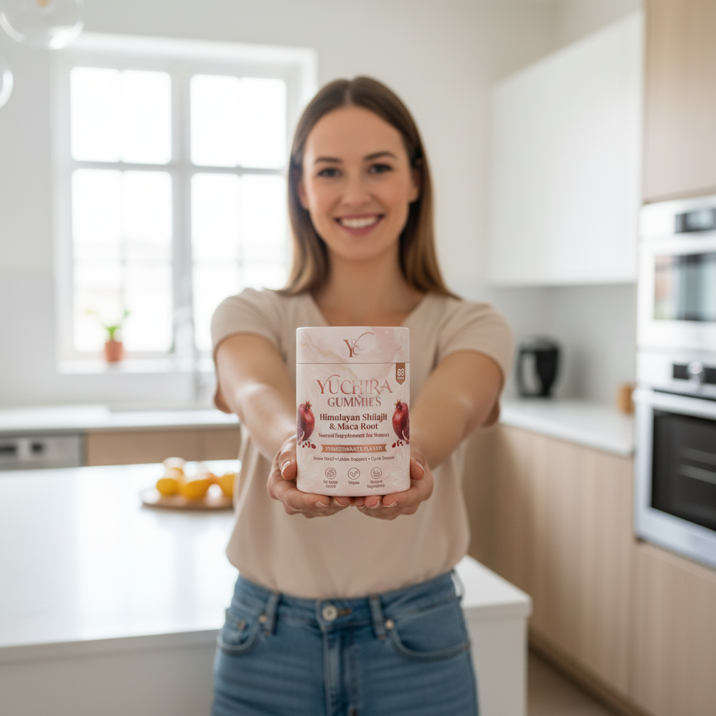 YUCHIRA Gummies – Himalayan Shilajit & Maca Root for Women